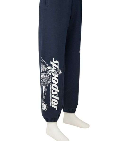 HYSTERIC GLAMOUR（ヒステリックグラマー）の「SPEEDSTER ヘビーウエイトスウェットパンツ（スウェットパンツ・メンズ・トップグレー/ネイビー/ブラック・SMALL/MEDIUM/LARGE）」の6枚目の写真
