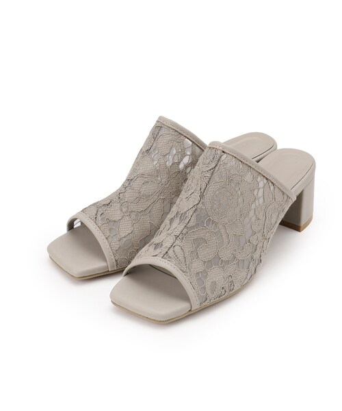 ESPERANZA(エスペランサ)の「◆ブロックヒールミュール【ESPERANZA_blanca】(サンダル・レディース・チョコ/ブラック系8/ブラック系2・L/S/M)」の21枚目の写真