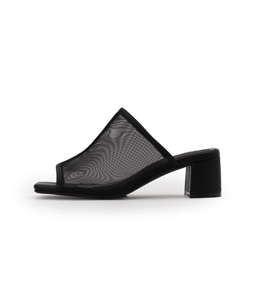 ESPERANZA(エスペランサ)の「◆ブロックヒールミュール【ESPERANZA_blanca】(サンダル・レディース・チョコ/ブラック系8/ブラック系2・L/S/M)」の15枚目の写真