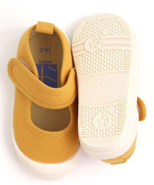 BREEZE（ブリーズ）の「上履き（スリッポン・キッズ・ベージュ/チャコール/イエロー/ブルー・14/15 /16/17/18/19）」の7枚目の写真