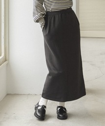 pairmanon（ペアマノン）の「【ママサイズ】ウエストゴム スリット入り タイトスカート（スカート）」