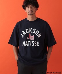 【JACKSON MATISSE(ジャクソンマティス)×BAYFLOW】チームプリント5分袖Tシャツ