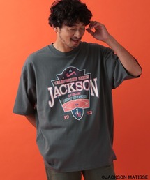 【JACKSON MATISSE(ジャクソンマティス)×BAYFLOW】チームプリント5分袖Tシャツ