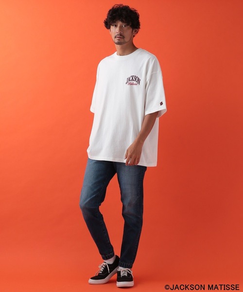 JACKSON MATISSE×BAYFLOW フットボール Tシャツ　新品 BAYFLOW tシャツ 「JACKSON MATISSE（ジャクソンマティス