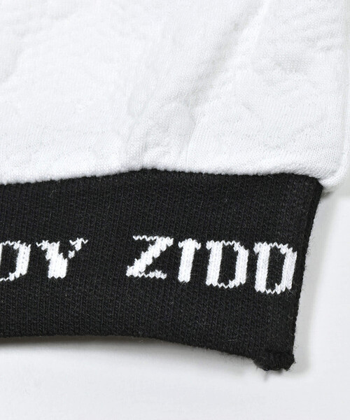 ZIDDY（ジディ）の「【 ニコ☆プチ 掲載 】ヒョウ柄ジャガードトレーナー&ショートパンツセット(130~160cm)（セットアップ・キッズ・ブラック/ホワイト・160cm/140cm/130cm/150cm）」の17枚目の写真