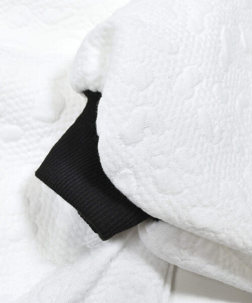 ZIDDY（ジディ）の「【 ニコ☆プチ 掲載 】ヒョウ柄ジャガードトレーナー&ショートパンツセット(130~160cm)（セットアップ・キッズ・ブラック/ホワイト・160cm/140cm/130cm/150cm）」の20枚目の写真