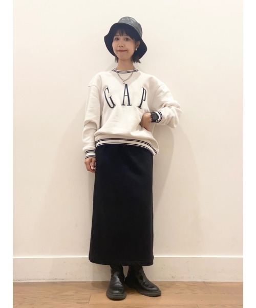 GAP（ギャップ）の「GAPアーチロゴ ワッペン スウェット・トレーナー(ユニセックス)（スウェット・メンズ・グリーン/ホワイト系その他/ネイビー/ライトグレー・M/XS/XL/S/L）」の15枚目の写真