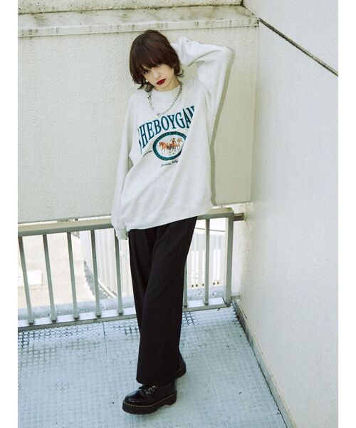 jouetie(ジュエティ)の「ワイドタックパンツ(その他パンツ・レディース・グレー/ブラック/ボルドー・MEDIUM)」の16枚目の写真