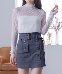 clear | シアーインナーカットソー≪2023AW新作≫(Tシャツ/カットソー)