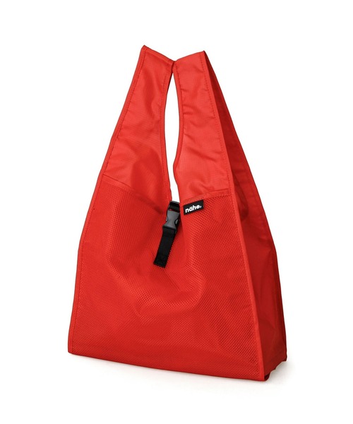 Nahe（ネーエ）の「nahe SHOPPER ネーエ ショッパー マルシェバッグ エコバッグ メッシュ トート 折りたたみ M（エコバッグ/サブバッグ・レディース・ブルー/ブラック/レッド/グリーン/ベージュ/イエロー/ライトブルー・FREE）」の18枚目の写真