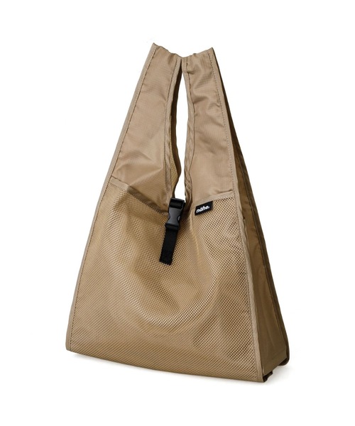 Nahe（ネーエ）の「nahe SHOPPER ネーエ ショッパー マルシェバッグ エコバッグ メッシュ トート 折りたたみ M（エコバッグ/サブバッグ・レディース・ブルー/ブラック/レッド/グリーン/ベージュ/イエロー/ライトブルー・FREE）」の20枚目の写真