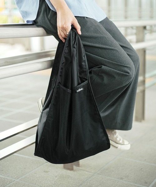 nahe SHOPPER ネーエ ショッパー マルシェバッグ エコバッグ メッシュ