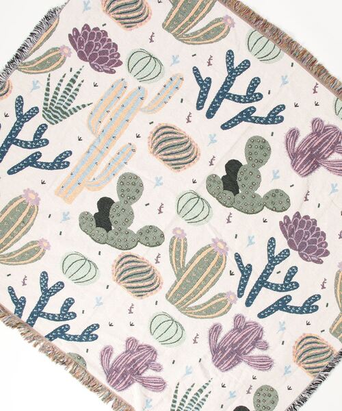 DULTON（ダルトン）の「JACQUARD MULTI CLOTH L/ ジャカード マルチクロス ブランケット L（ブランケット・メンズ・C/E/J/N/V/イエロー系/グリーン系・LARGE）」の21枚目の写真