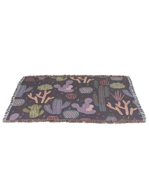 DULTON（ダルトン）の「JACQUARD MULTI CLOTH L/ ジャカード マルチクロス ブランケット L（ブランケット・メンズ・C/E/J/N/V/イエロー系/グリーン系・LARGE）」の8枚目の写真