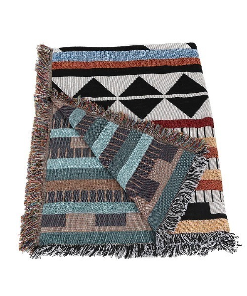 DULTON（ダルトン）の「JACQUARD MULTI CLOTH L/ ジャカード マルチクロス ブランケット L（ブランケット・メンズ・C/E/J/N/V/イエロー系/グリーン系・LARGE）」の15枚目の写真