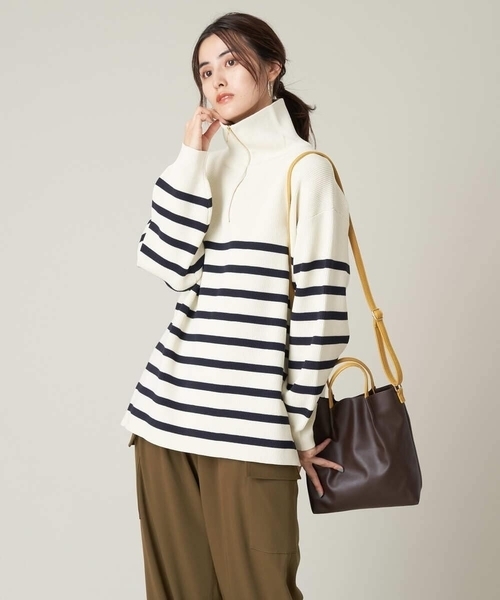 a.v.v(アーヴェヴェ)の「シンプルミニショルダー(ショルダーバッグ・レディース・ブラック/ブラウン/ライトグレー・38)」の10枚目の写真