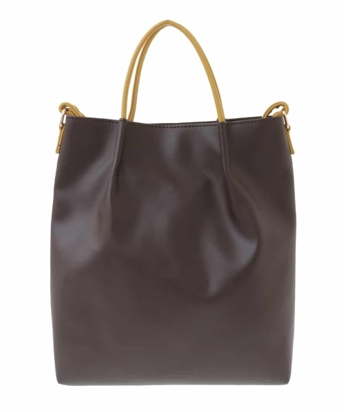 a.v.v(アーヴェヴェ)の「シンプルミニショルダー(ショルダーバッグ・レディース・ブラック/ブラウン/ライトグレー・38)」の14枚目の写真