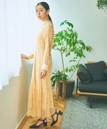 mysty woman | レースボレロキャミ2Pワンピース　988006(ドレス)