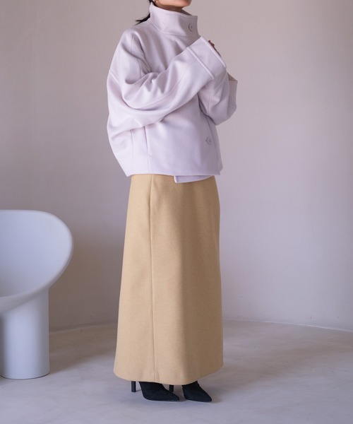 AKTE（アクテ）の「≪SPECIAL PRICE≫スタンドネックショートコート
