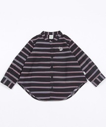 Paul Smith JUNIOR（ポールスミスジュニア）の「スタンドカラー 長袖ボーダーシャツ（シャツ/ブラウス・キッズ）」