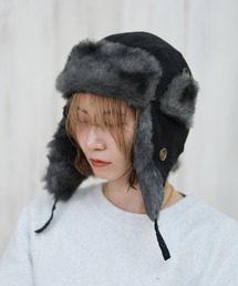 JABURO（ジャブロー）の「FIVETOOL/ファイブツール キャップ トラッパー FAKE SUEDE FLIGHT RH-802（キャップ）」