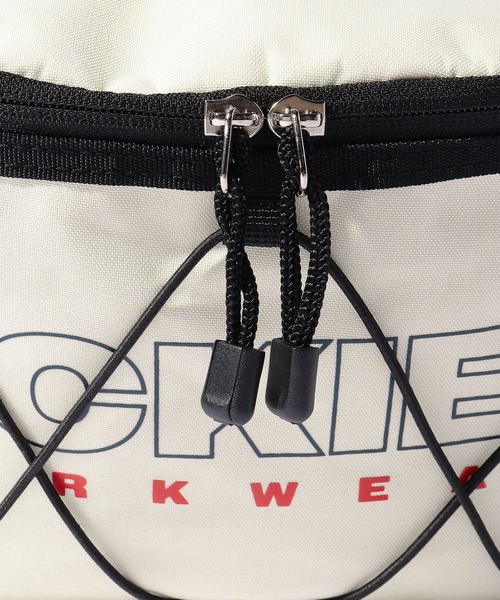 Dickies（ディッキーズ）の「【Dickies】レトロアクティブ/ウェストバッグ（ボディバッグ/ウエストポーチ・メンズ・ブラック系その他/オフホワイト/ブラック・FREE）」の7枚目の写真