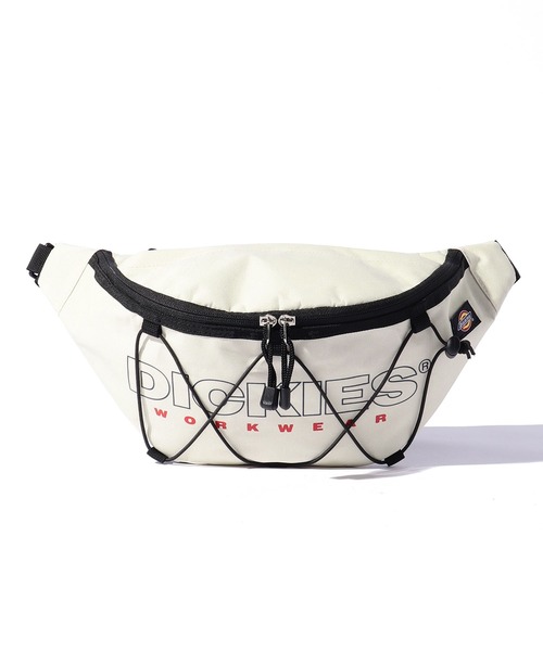Dickies（ディッキーズ）の「【Dickies】レトロアクティブ/ウェストバッグ（ボディバッグ/ウエストポーチ・メンズ・ブラック系その他/オフホワイト/ブラック・FREE）」の11枚目の写真