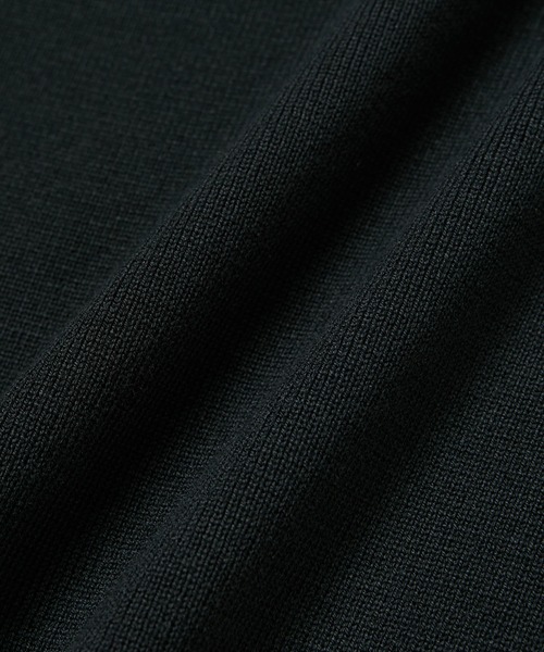 SALON adam et rope'(サロン アダム エ ロペ)の「スウェットライククロップドプルオーバー 無地/ボーダー【洗える】(Tシャツ/カットソー・レディース・ホワイト系その他3/サックスブルー/ブラック・FREE)」の21枚目の写真