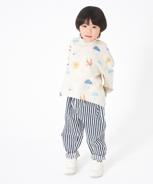 MAKE YOUR DAY(メイクユアデイ)の「デニム&チノテーパードパンツ■80~140cm(デニムパンツ・キッズ・ブルー/ネイビー/その他/ベージュ/イエロー・120/140/90/130/80/100/110)」の11枚目の写真