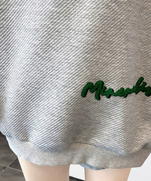 Miniministore(ミニミニストア)の「スウェット トレーナー ビッグシルエット(スウェット・レディース・ホワイト/ブラック/グレー・2XL)」の17枚目の写真
