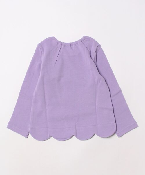 HAKKA KIDS（ハッカキッズ）の「裾スカラップチュニック（その他トップス・キッズ・パープル/ピンク・120cm/130cm/100cm/110cm）」の3枚目の写真