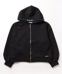 NICOLE white | フルZIPパーカー／ダンボールポンチ(パーカー)