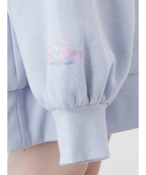 Jamie エーエヌケー（ジェイミーエーエヌケー）の「EMOSIAHイラストプルオーバー（Tシャツ/カットソー・レディース・ピンク/ブラック/ブルー/ホワイト・M）」の17枚目の写真