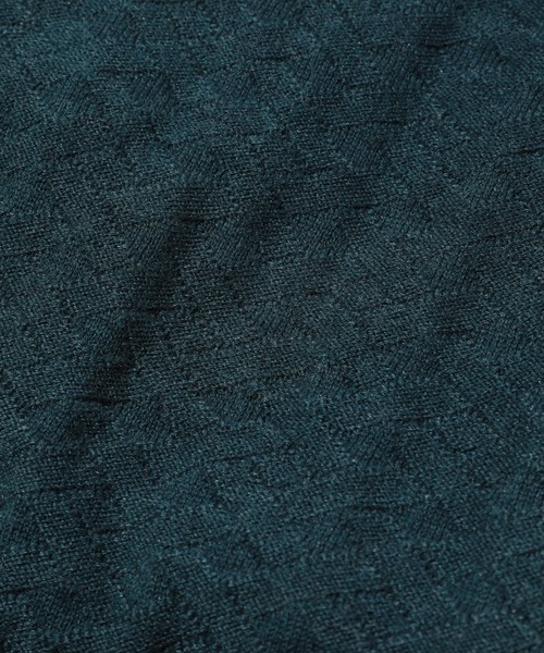 MEN'S BIGI（メンズビギ）の「ランダムヘリンボン編み12Gジャカードニット（ニット/セーター・メンズ・ブラック/オフホワイト/グレー/グリーン系その他・03/01/02）」の11枚目の写真