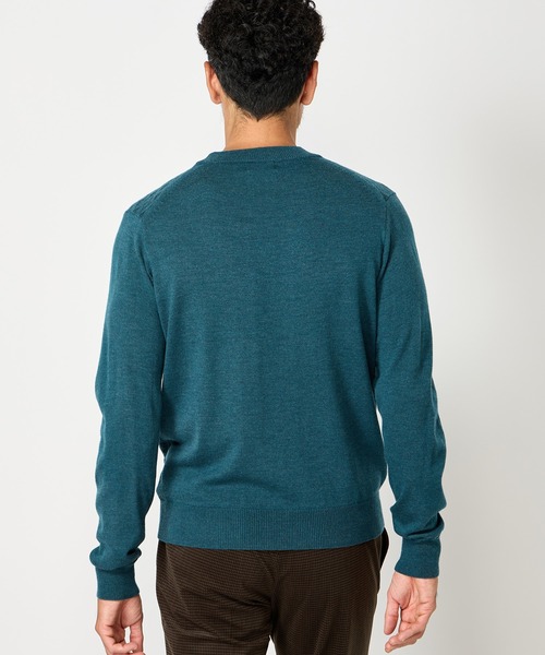 MEN'S BIGI（メンズビギ）の「ランダムヘリンボン編み12Gジャカードニット（ニット/セーター・メンズ・ブラック/オフホワイト/グレー/グリーン系その他・03/01/02）」の15枚目の写真