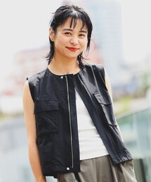 B:MING by BEAMS（ビーミングバイビームス）の「B:MING by BEAMS / 撥水 ミリタリー ベスト（ベスト）」