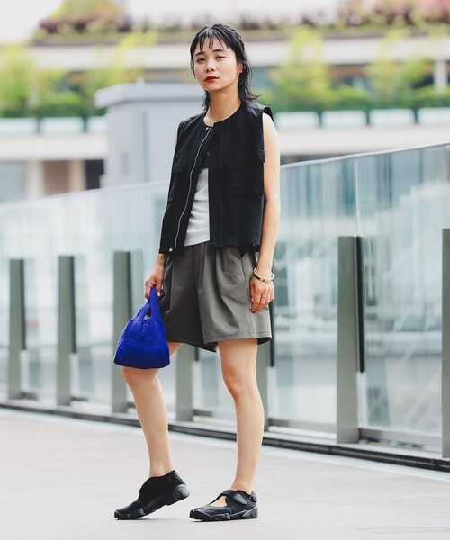 新品未使用タグ付き　ビームス レディースベスト B:MING by BEAMS（ビーミング by ビームス）フェイク ファー ベスト