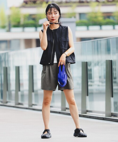 B:MING by BEAMS(ビーミングバイビームス)の「B:MING by BEAMS / 撥水 ミリタリー ベスト(ベスト・レディース・ブラウン系その他/ブラック・MEDIUM/SMALL)」の6枚目の写真