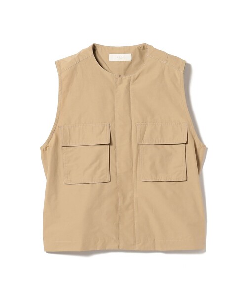 B:MING by BEAMS(ビーミングバイビームス)の「B:MING by BEAMS / 撥水 ミリタリー ベスト(ベスト・レディース・ブラウン系その他/ブラック・MEDIUM/SMALL)」の21枚目の写真