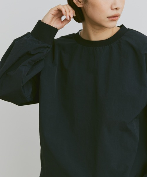 flaner(フラネ)の「Loose nylon pullover / ルーズナイロンプルオーバー(その他トップス・レディース・ネイビー/ブラック/ホワイト・LARGE/MEDIUM)」の19枚目の写真
