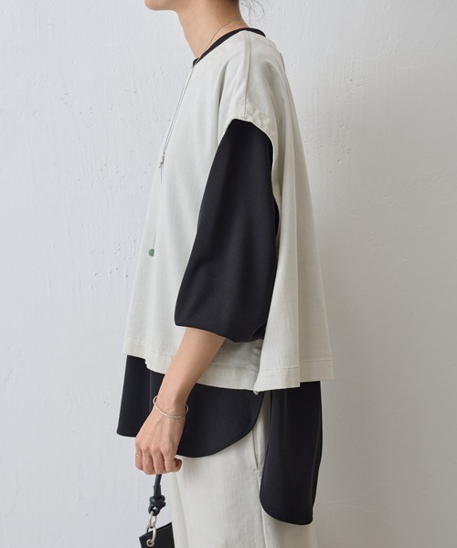 BEARDSLEY(ビアズリー)の「ショートベスト(ベスト・レディース・インディゴブルー/ライトグレー/アイボリー/ブラック・FREE/S)」の22枚目の写真