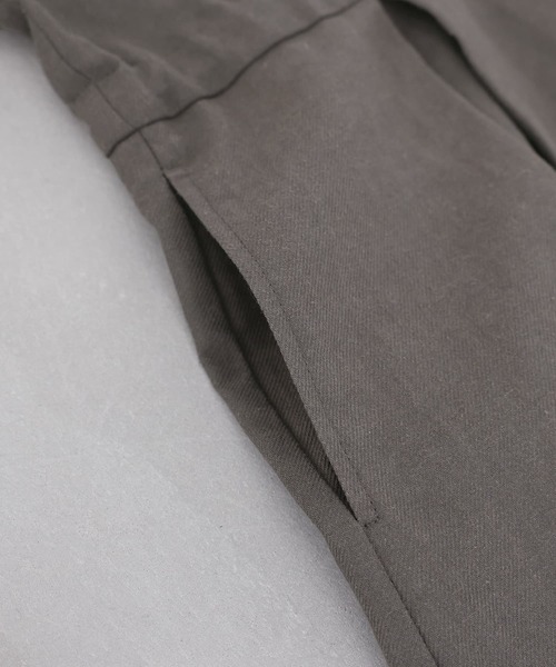 somari imagination（ソマリ イマジネーション）の「『ピンタックリネン混ワンピース』（ワンピース・レディース・ブラック/チャコール・1/2）」の19枚目の写真