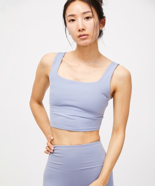 XEXYMIX（ゼクシィミックス）の「【XEXYMIX】セラ・インテンション ブラトップ（スポーツブラ・レディース・ブルー/ブラック/チャコールグレー/ピンク・S/M）」の11枚目の写真