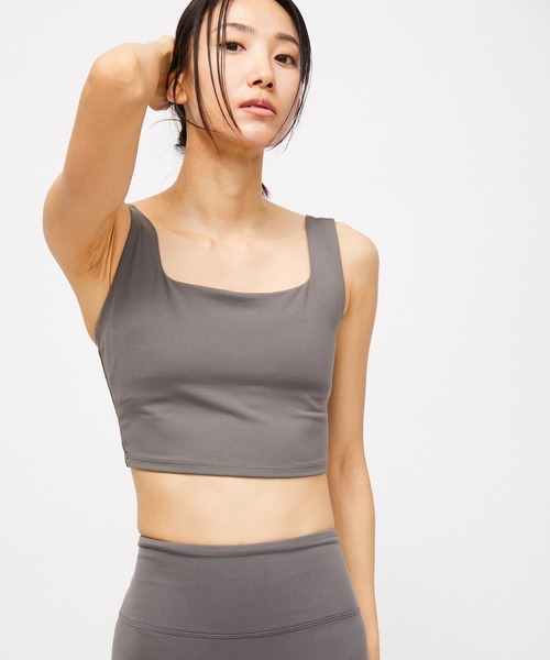 XEXYMIX（ゼクシィミックス）の「【XEXYMIX】セラ・インテンション ブラトップ（スポーツブラ・レディース・ブルー/ブラック/チャコールグレー/ピンク・S/M）」の10枚目の写真