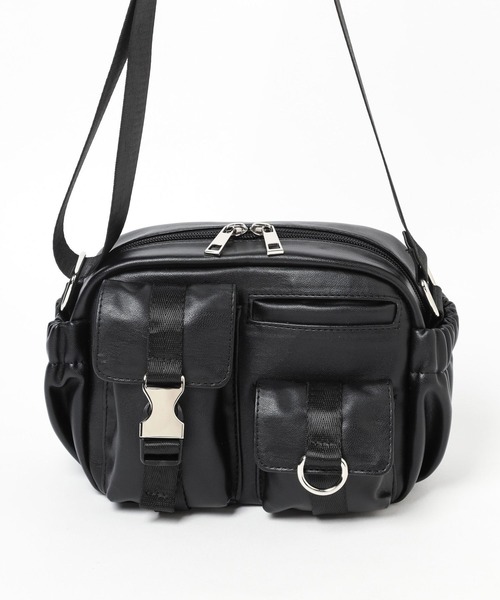 LAKOLE（ラコレ）の「スクエアポケットミニショルダーバッグ / 995563（ショルダーバッグ・レディース・シルバー/オフホワイト/ブラック・FREE）」の10枚目の写真