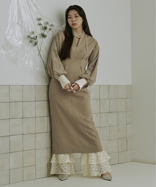 Ezick（エジック）の「Bouquet tiered 2way インナーパンツ（その他パンツ・レディース・ホワイト/ブラック・FREE）」の8枚目の写真