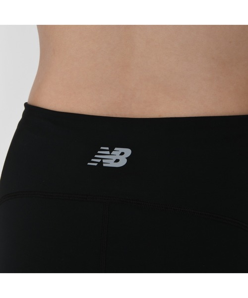 NEW BALANCE（ニューバランス）の「NB Sleek ポケットハイライズレギンス 27インチ（レギンス/スパッツ・レディース・ブラック/ネイビー・SMALL/MEDIUM/LARGE）」の9枚目の写真