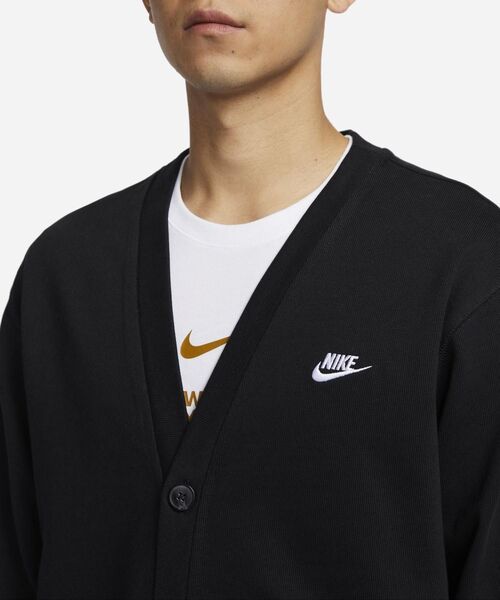 NIKE(ナイキ)の「ナイキ クラブ メンズ ニット フェアウェイ カーディガン / Nike Club Men's Knit Fairway Cardigan<S-2XL 展開>(カーディガン/ボレロ・メンズ・ブラック/グリーン系その他2・S/M/L/2XL/XL)」の12枚目の写真