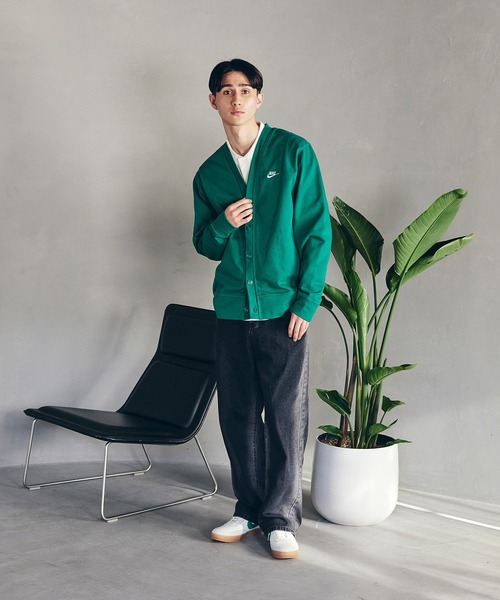 NIKE(ナイキ)の「ナイキ クラブ メンズ ニット フェアウェイ カーディガン / Nike Club Men's Knit Fairway Cardigan<S-2XL 展開>(カーディガン/ボレロ・メンズ・ブラック/グリーン系その他2・S/M/L/2XL/XL)」の17枚目の写真