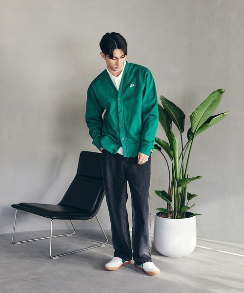 NIKE(ナイキ)の「ナイキ クラブ メンズ ニット フェアウェイ カーディガン / Nike Club Men's Knit Fairway Cardigan<S-2XL 展開>(カーディガン/ボレロ・メンズ・ブラック/グリーン系その他2・S/M/L/2XL/XL)」の16枚目の写真